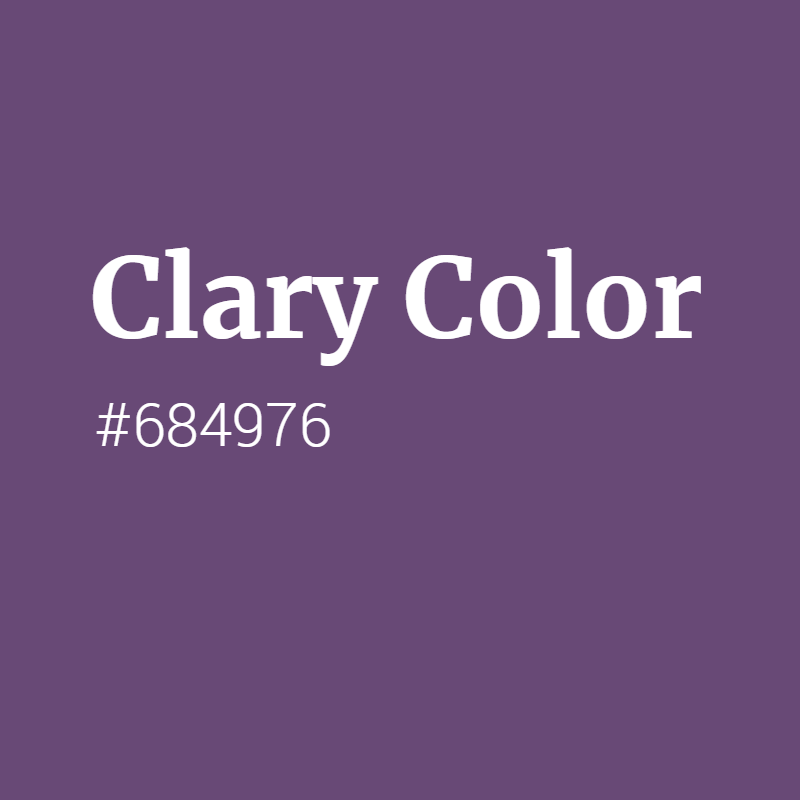 crispedge's tweet image. Clary color #684976 A Warm Color with Violet hue! 
 Tag your work with #crispedge 
 crispedge.com/color/684976/ 
 #WarmColor #WarmVioletColor #Violet #Violetcolor #Clary #Clary #color #colorful #colorlove #colorname #colorinspiration