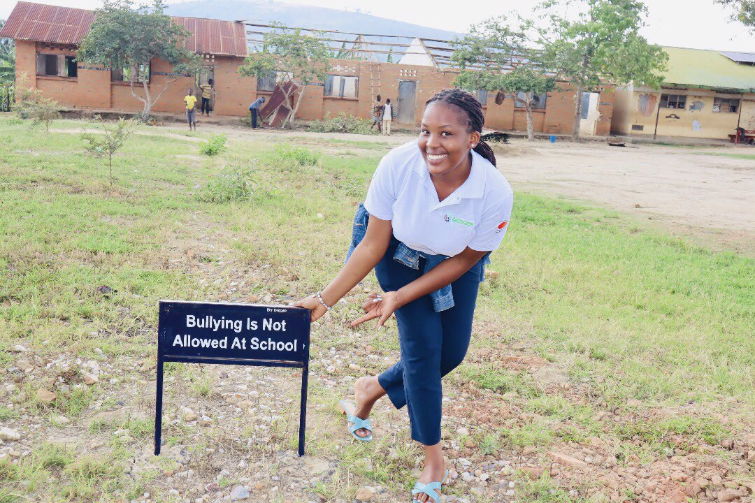 turiho_yvonne's tweet photo. #Bullying leaves deep scars, loss of self-esteem, poor mental health and even school dropouts. 

SCHOOLS SHOULD BE A SAFE SPACE FOR ALL CHILDREN.

Every child deserves a #SafeSpace to learn and grow. https://t.co/1PHJ72XfzF