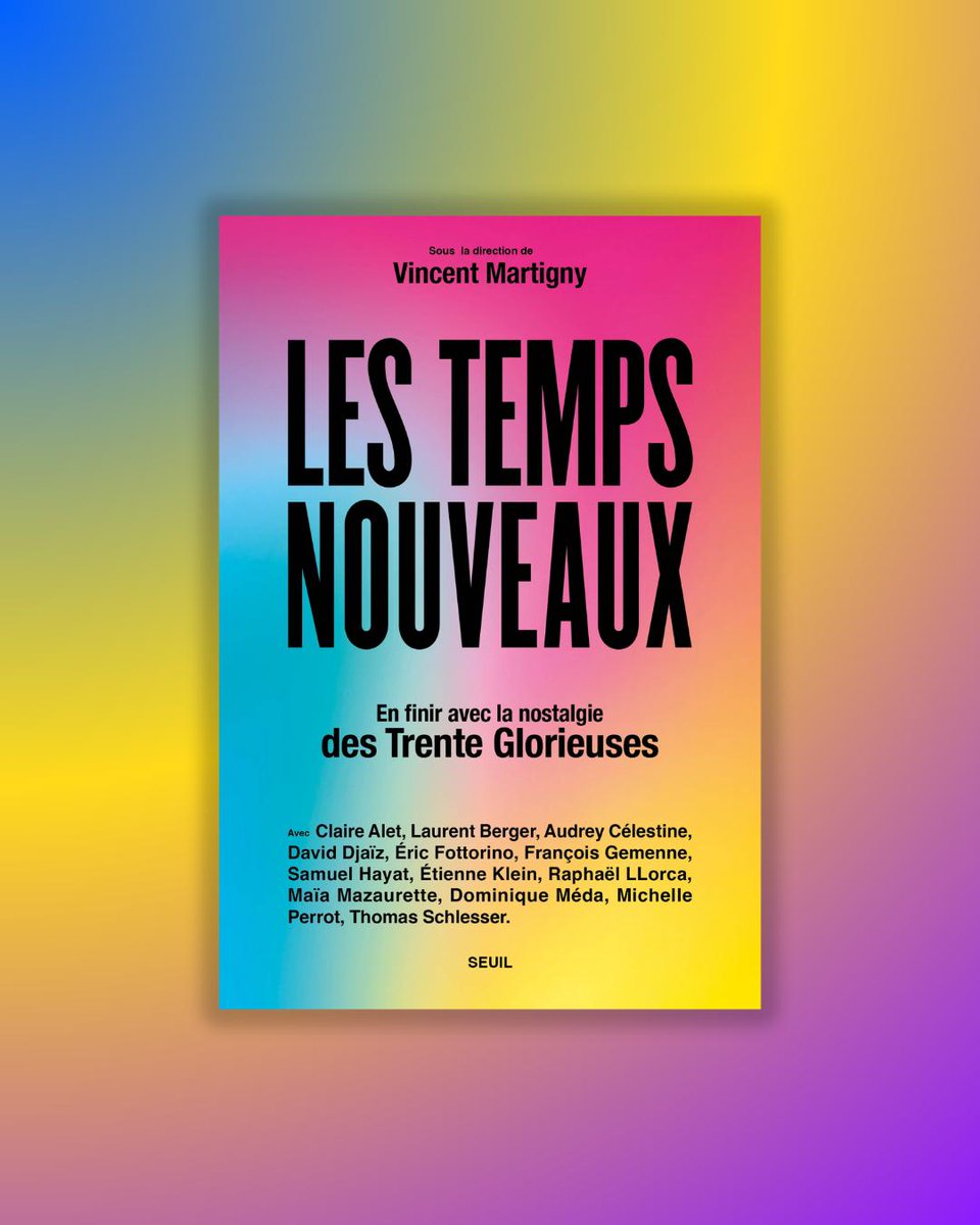 Raphaël LLorca (@raphael_llorca) on Twitter photo Très heureux d'annoncer la parution de ce livre collectif, dirigé par <a href="/VincentMartigny/">Vincent Martigny</a>, auquel j'ai eu l'honneur de participer : "Les Temps Nouveaux - En finir avec les Trente Glorieuses". Quelques mots à son sujet ⤵️ Très heureux d'annoncer la parution de ce livre collectif, dirigé par <a href="/VincentMartigny/">Vincent Martigny</a>, auquel j'ai eu l'honneur de participer : "Les Temps Nouveaux - En finir avec les Trente Glorieuses". Quelques mots à son sujet ⤵️