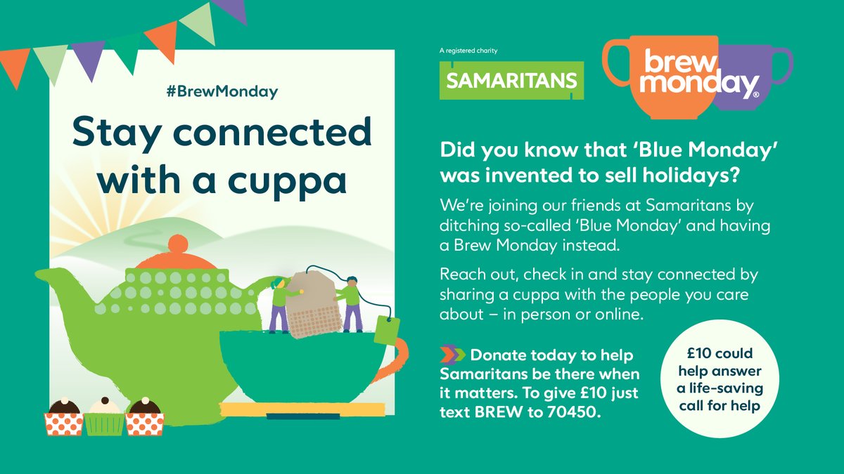 SET Recruitment (@set_recruitment) on Twitter photo Weโre proud to support <a href="/samaritans/">Samaritans</a> #BrewMonday campaign โ People can feel low on any day of the year but connecting over a cuppa is a great way to check in with each other ๐ bit.ly/3aaYyUD Weโre proud to support <a href="/samaritans/">Samaritans</a> #BrewMonday campaign โ People can feel low on any day of the year but connecting over a cuppa is a great way to check in with each other ๐ bit.ly/3aaYyUD