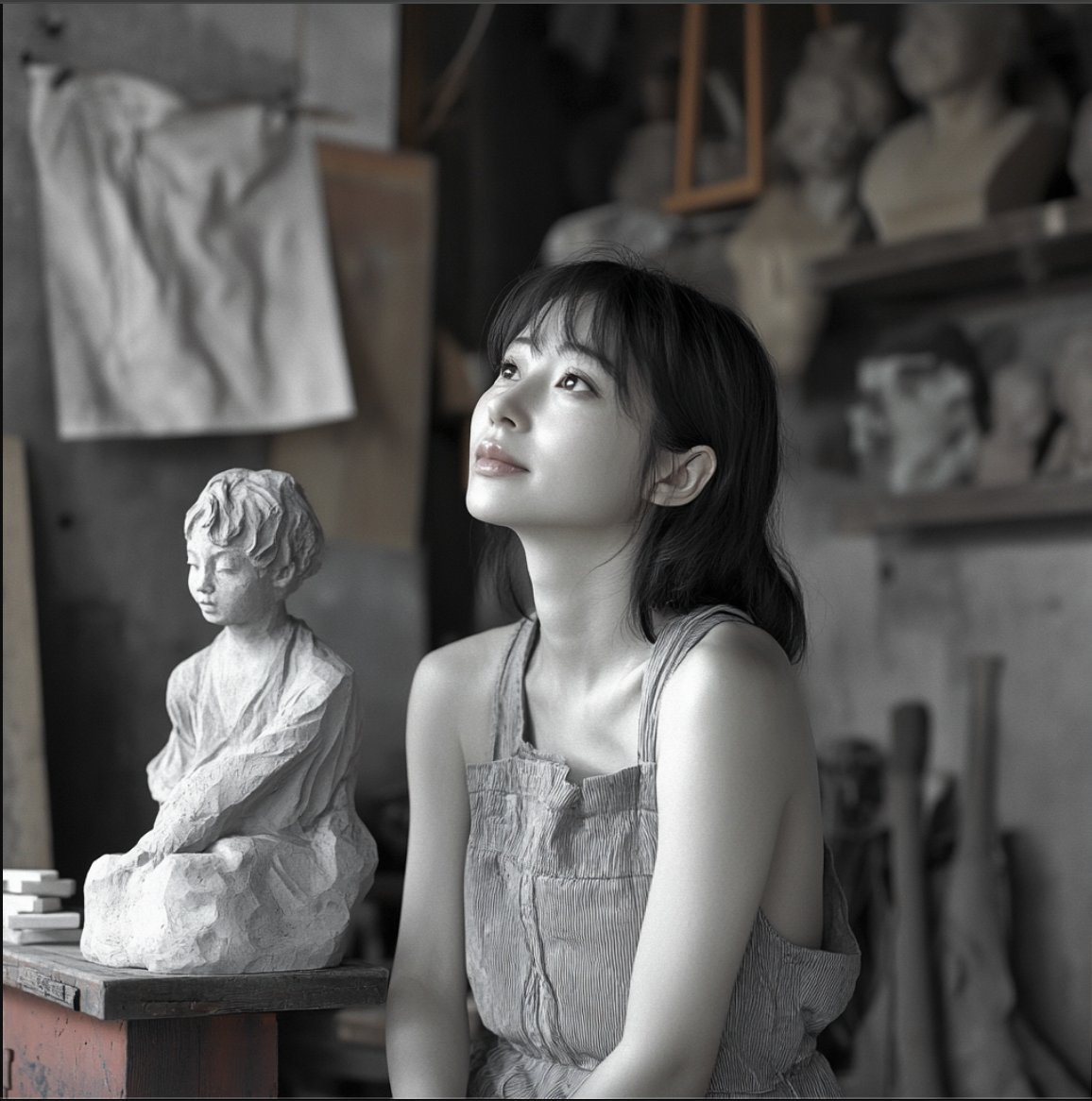 misholi_trpg's tweet photo. 天賦の才
もて余せば地獄、活かせば天国
運命をその手で掴み取れ

彫刻家のAI画像を生成しました！
仲間との卓準備にぜひご活用ください🪨⚒✨
Pixsyで類似性確認済

#TRPGサポート #TRPG #AI画像 #クトゥルフTRPG https://t.co/pKEzP4OTrZ