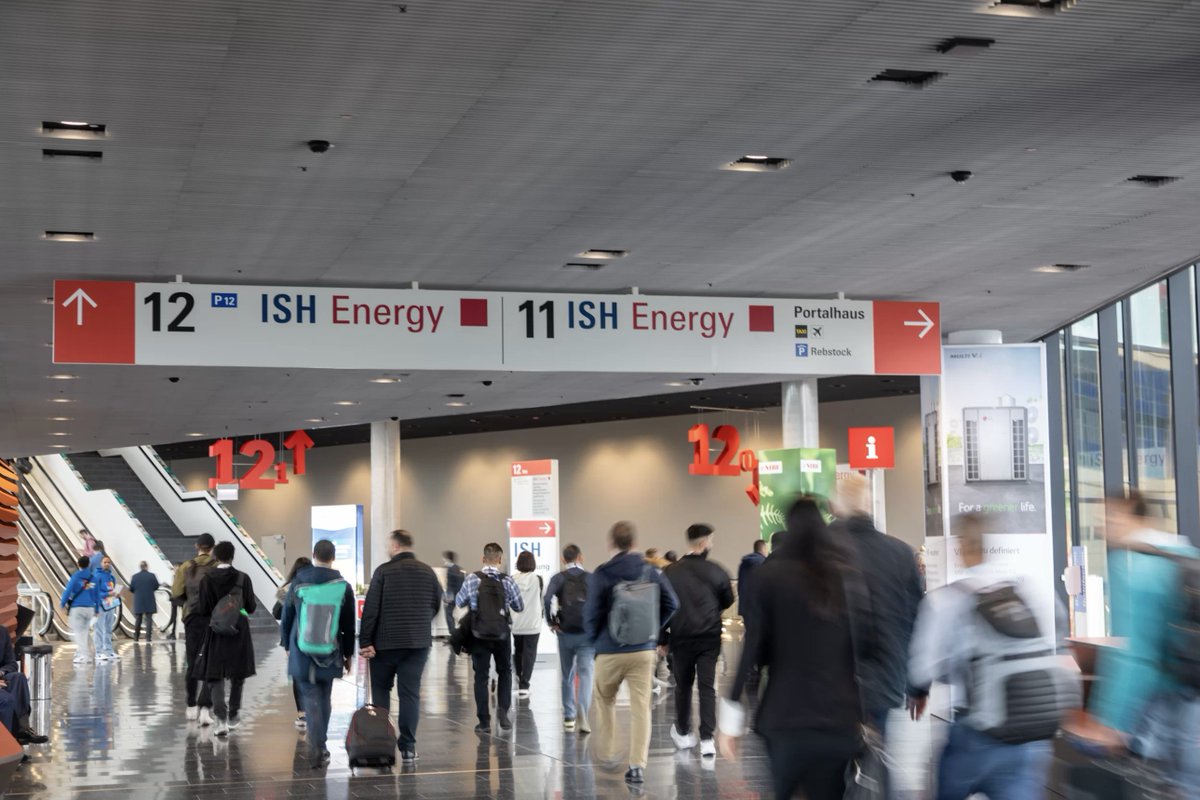 📅 Save the Date: ISH 2025 in Frankfurt!

Van 17 tot 20 maart 2025 vind je STIEBEL ELTRON in hal 12.1, stand E29 tijdens de grootste HVAC-beurs van Europa. #ISH2025 #Warmtepompen #StiebelEltron #HVAC #Duurzaamheid