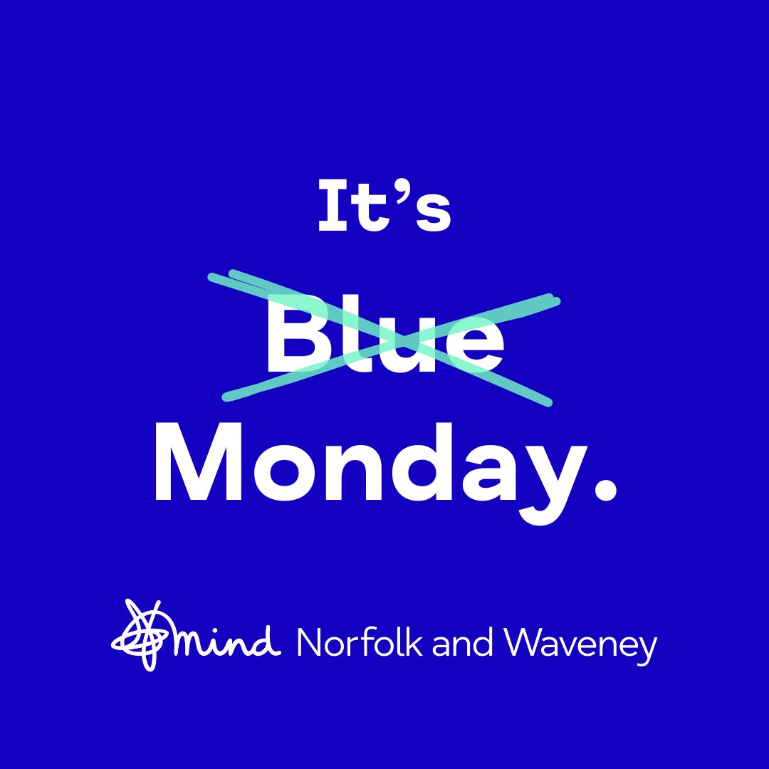 Here’s your reminder that #BlueMonday isn’t real. However, poor mental health is. 

Whether it’s you needing support, someone in your family, a friend, or a work colleague, we are here for you, regardless of the date.