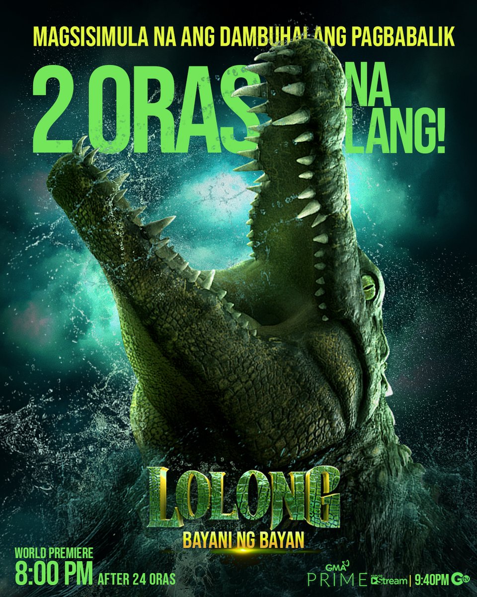MALAPIT NA MALAPIT NA! 

Ang  #LolongLakasAtPuso WORLD PREMIERE, malapit na malapit na!