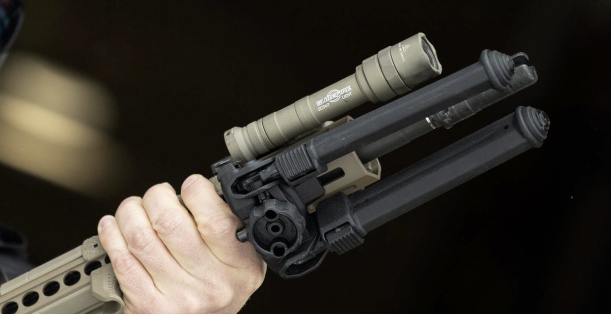 AMNBofficial's tweet image. Magpuls new MOE® QD Bipod for M-LOK® includes a unique, offset M-LOK stud that seats into a forend M-LOK slot and is locked down onto the gun with the attachment knob in seconds.

More: airsoftmilsimnews.com/new-at-magpul-… 

#amnb #magpul #shotshow2025 #guns