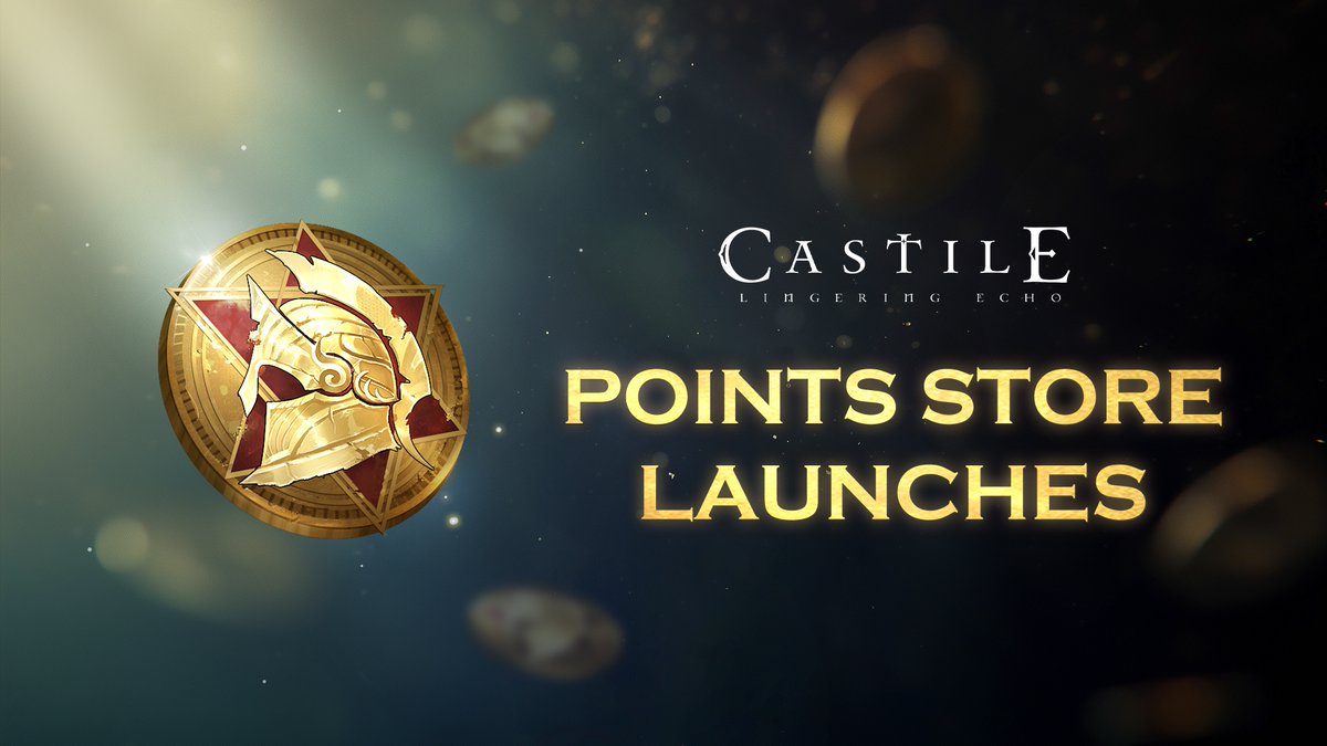 Castileofficial's tweet image. 📢 Points Store is OPEN!
Use your points to enter the lucky draw to get in-game resources and Pioneer Season $CAST Box!

Join now: castile.world/points-store 🚀