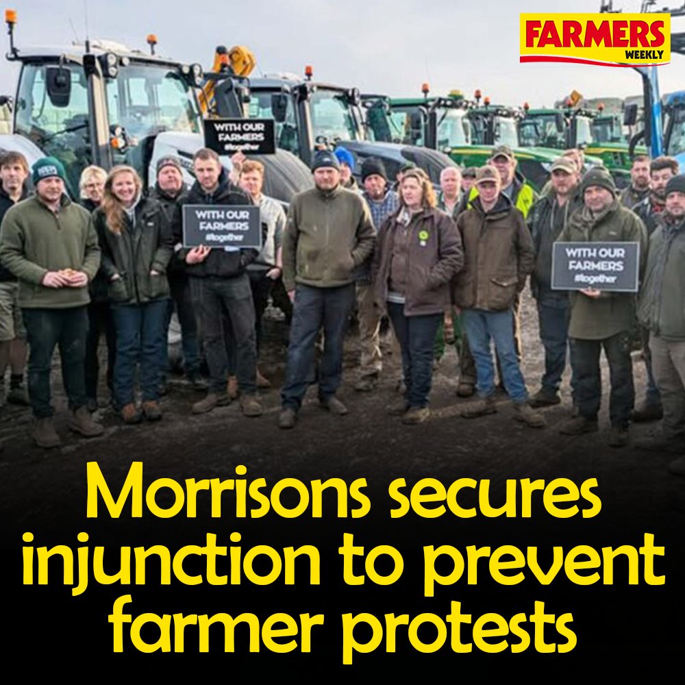 FarmersWeekly's tweet photo. 🗣️ @Morrisons: "We are Britain’s biggest customer of UK farming, and we support the concerns of farmers.

However, we need to ensure that we can continue to operate and serve our customers across the UK without disruption."

READ MORE: https://t.co/mJWr7hWP26 https://t.co/KbWJ9cS5RS