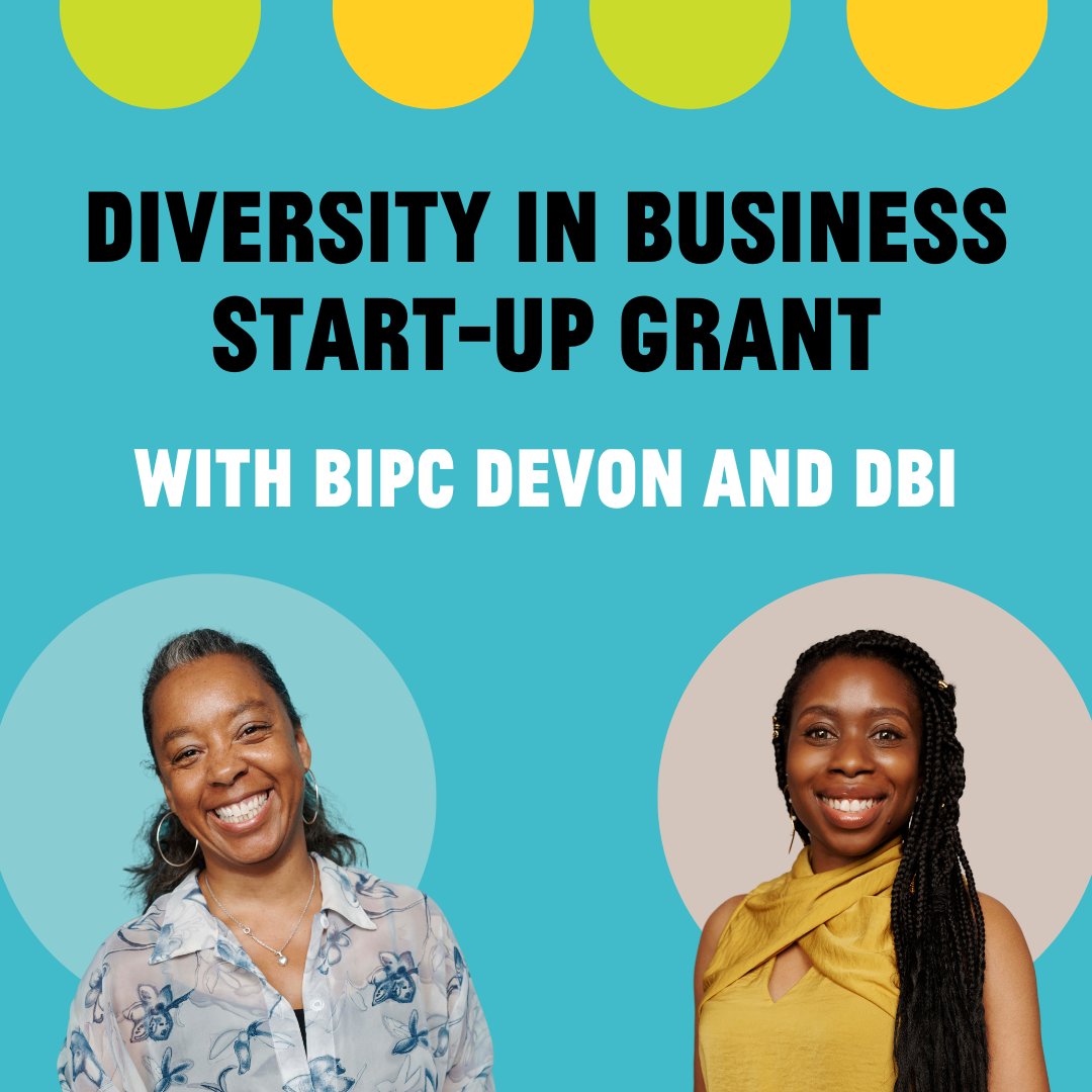 BIPC Devon (@bipcdevon) on Twitter photo We only have a few spaces left in our Diversity in Business grant! This will be a great opportunity to kick start your business with financial support and coaching up to ÂŁ500 in value.
Apply with a form and business plan before we run out of capacity: bipc.librariesunlimited.org.uk/resources/dive… We only have a few spaces left in our Diversity in Business grant! This will be a great opportunity to kick start your business with financial support and coaching up to £500 in value.
Apply with a form and business plan before we run out of capacity: bipc.librariesunlimited.org.uk/resources/dive…