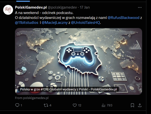 Sosowski's tweet image. Polish gamedev industry news website @polskigamedev using AI generated images for its articles is just...
How can you write about game dev industry and not see the irony?
Also, why would anyone expect that the articles are actually written by humans if the images are AI?