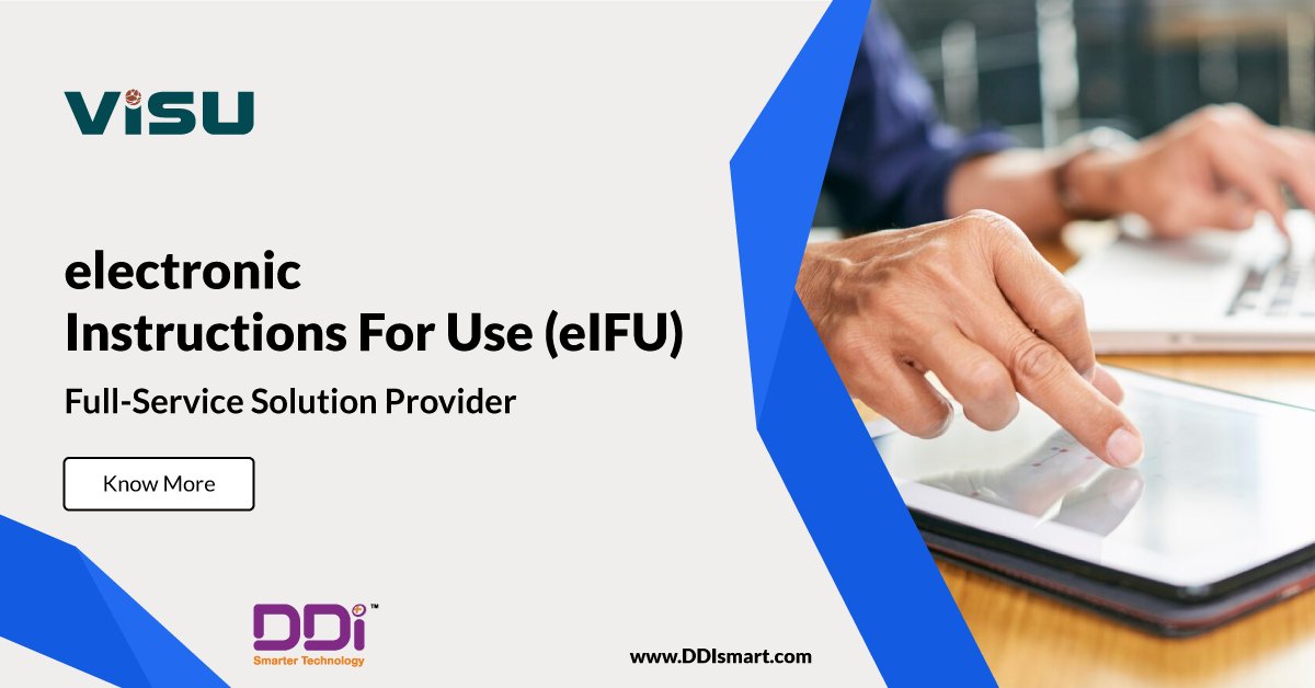 DDiSmart's tweet photo. With our MDR software, simplify electronic IFU for medical devices. Ensure compliance with EU MDR regulations and streamline IFU management for efficient labeling.
π Read more: https://t.co/2NIOZyouTT
#eIFU #MedicalDevices #DigitalLabeling #LifeSciencesTech #GlobalCompliance https://t.co/xvotePP0wi