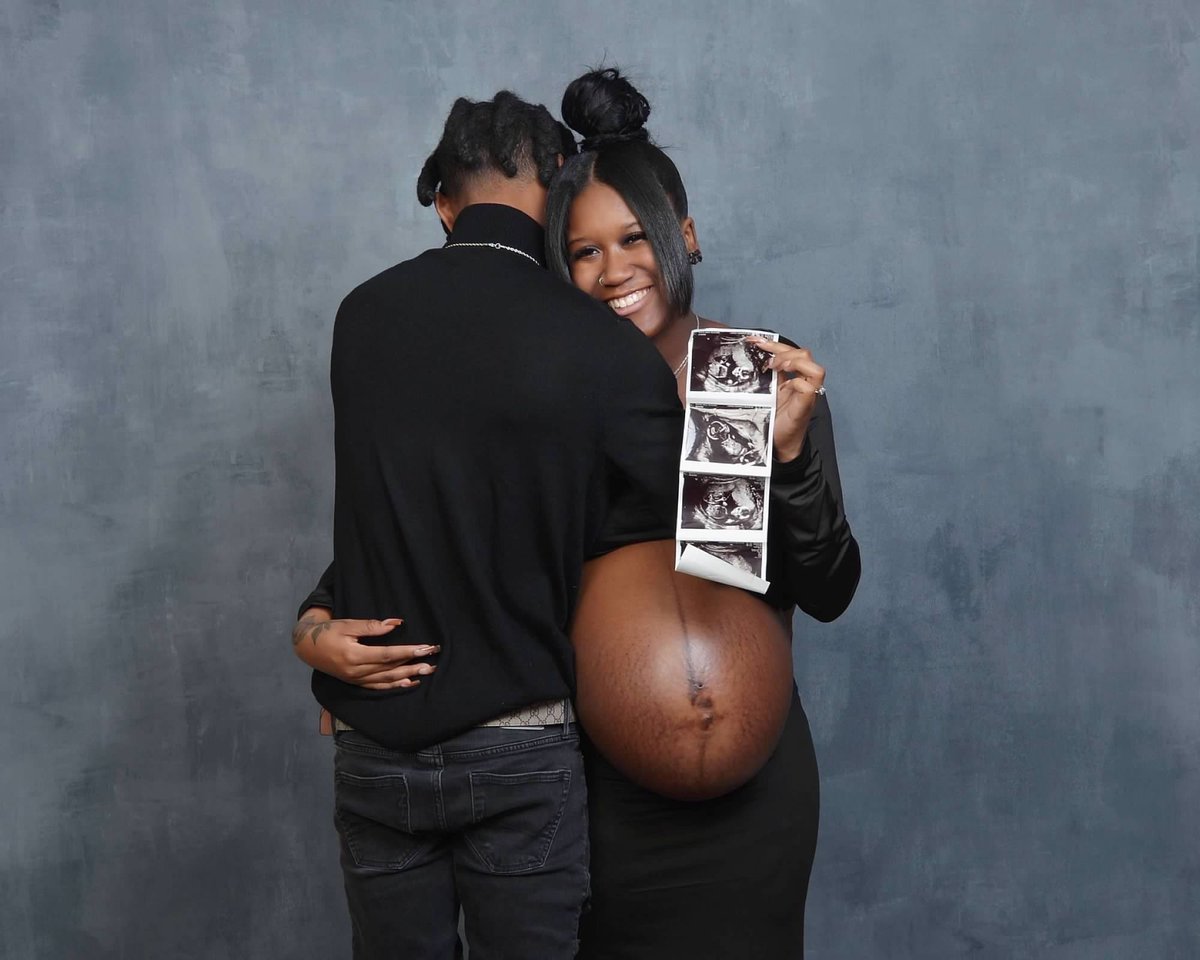 badgirlkk_'s tweet image. counting down the weeks until our twins arrive #7weekstogo #TWINS2025🩵🩷