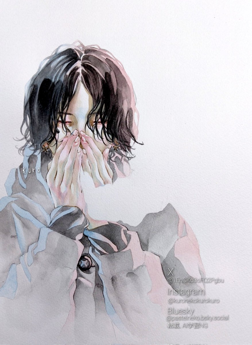 1EnCKo3oFQ2Pgbu's tweet image. 僕の手が冷たいの
なら温めるから

 #POSTHUMAN  #米津玄師
 #透明水彩