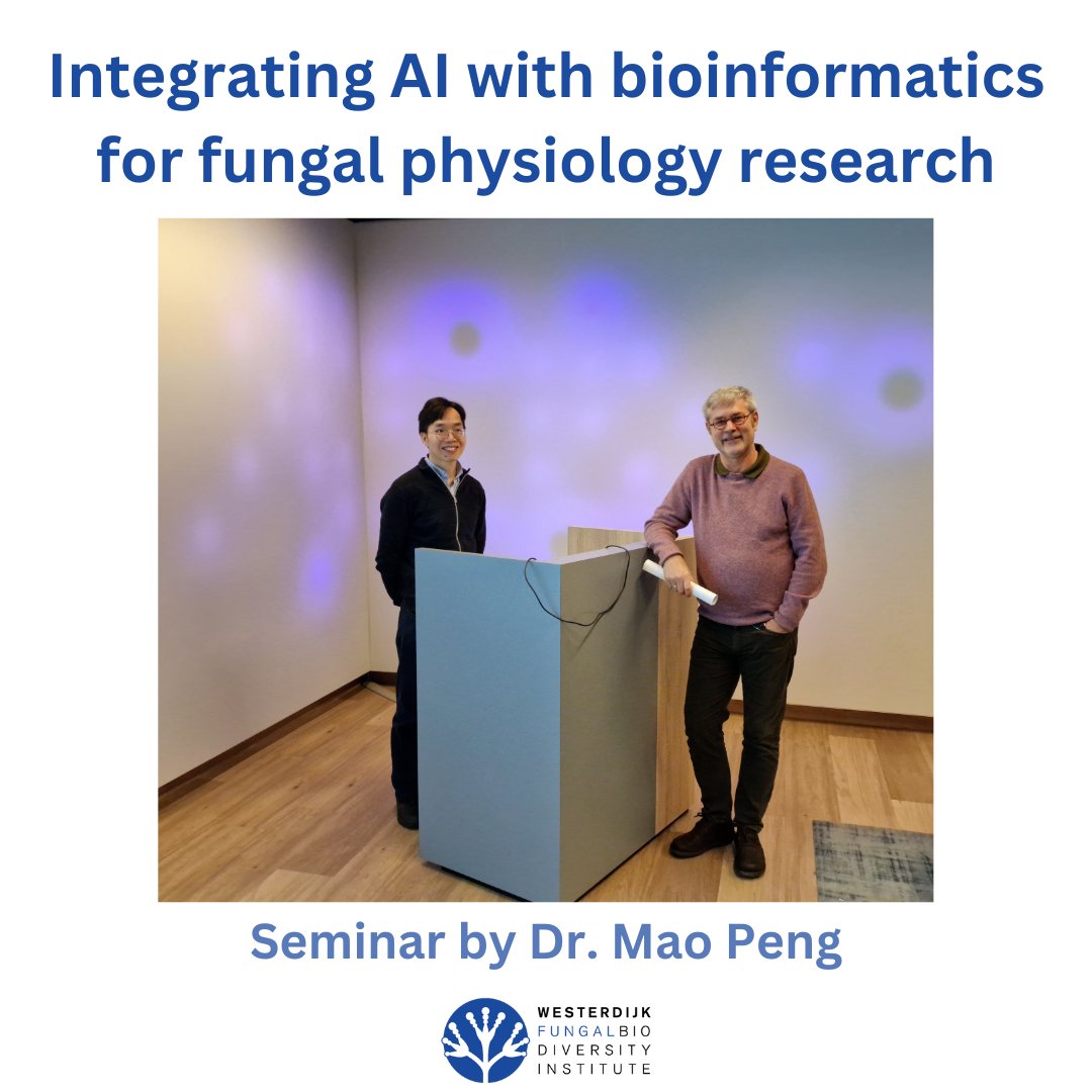 Today, Dr. Mao Peng shared his insights on integrating AI with bioinformatics for fungal physiology research

He discusses:
⭐ The differences between traditional bioinformatics and AI-based bioinformatics in fungal research
⭐ The reasons to embrace AI in bioinformatics