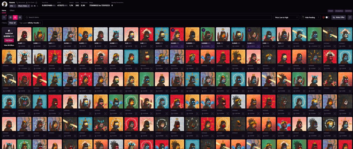 Classicmantweet's tweet image. Learn to filter the noise.
Make some mulla and explore art on #Bitcoin
GMAEONS △▽