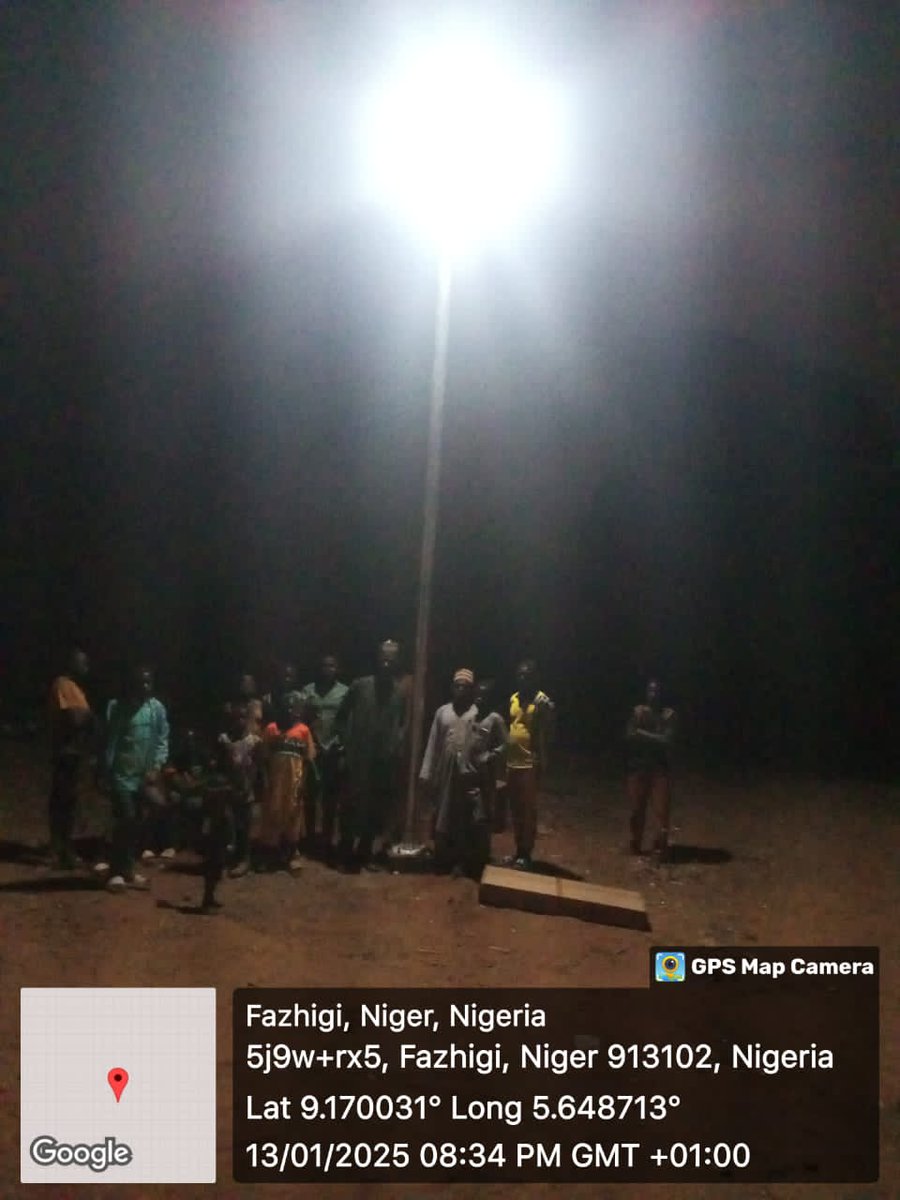 _JoshuaGana's tweet photo. Hon. Dr. Joshua Audu Gana has improved rural communities in Edati, Niger State, by installing solar streetlights. This initiative boosts security, extends business hours, and supports socio-economic activities, showcasing his commitment to impactful, people-focused development. https://t.co/W2efcpmfeJ