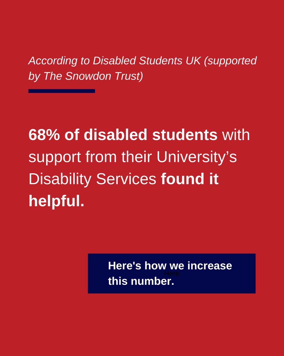 Our friends at <a href="/ChangeDisabled/">Disabled Students UK</a>, along with <a href="/SnowdonTrust/">Snowdon Trust</a> have released their 2024 Access Insights Report on the lives of disabled students. 

The Report suggests that finding support while at university is becoming easier, but we still have a long way to go.