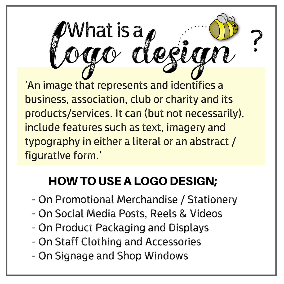 HeartFelty's tweet image. 11 days remaining on my #monthlyoffer . . . .  HALF PRICE #customlogodesign (£24.99 - usually £49.99)

TO BOOK IN - pop me a dm or email heartfelty@gmail.com