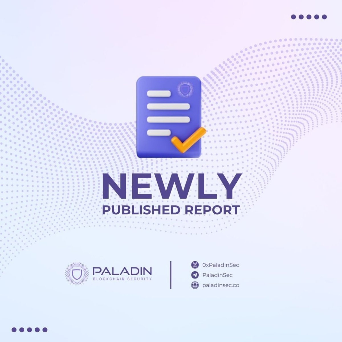 We are pleased to announce the successful conclusion of our audit for <a href="/USDT0_to/">USDT0</a> 

📄 Check the report here: paladinsec.co/projects/everd…

📷 Users, kindly ensure contract addresses match with our audit.