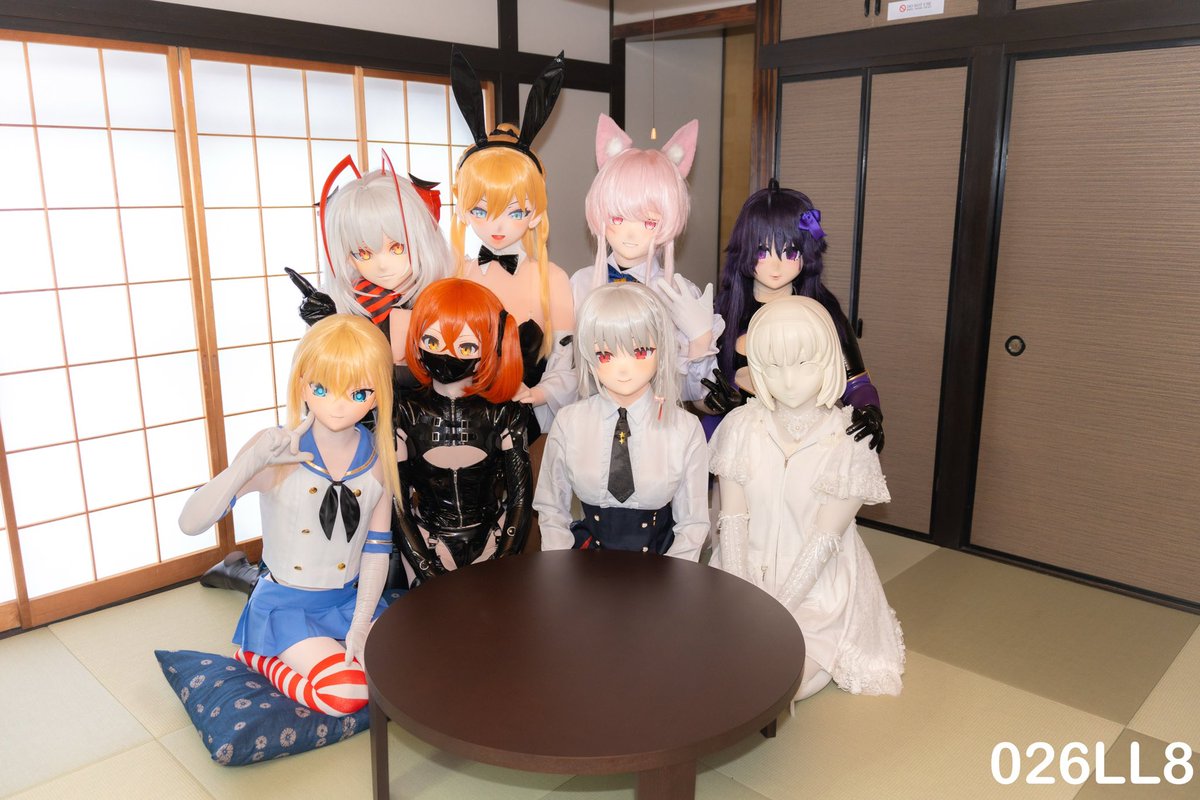 今回も素敵な時間過ごせていただきました！
また集まりましょう！

#着ぐるみ