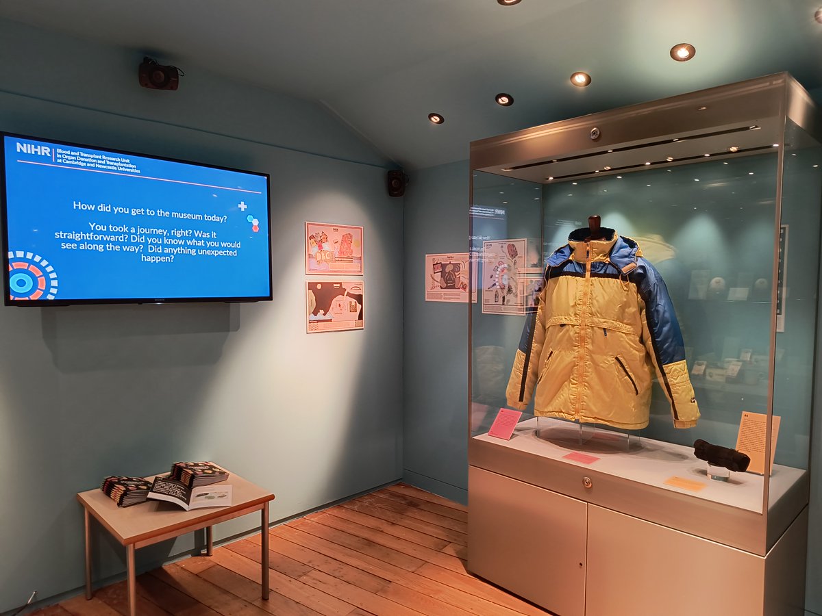 NIHR BTRU in Organ Donation and Transplantation (@btru_odt) on Twitter photo On Friday the <a href="/BTRU_ODT/">NIHR BTRU in Organ Donation and Transplantation</a> launched the Journeys Project exhibition <a href="/GNM_Hancock/">Great North Museum: Hancock</a> which explores the experiences of individuals impacted by #organdonation and #transplantation visualised through maps and objects. For more info visit: greatnorthmuseum.org.uk/whats-on/journ… <a href="/NIHRresearch/">National Institute for Health and Care Research</a> <a href="/EngageNCL/">Engage@NewcastleUni</a> On Friday the <a href="/BTRU_ODT/">NIHR BTRU in Organ Donation and Transplantation</a> launched the Journeys Project exhibition <a href="/GNM_Hancock/">Great North Museum: Hancock</a> which explores the experiences of individuals impacted by #organdonation and #transplantation visualised through maps and objects. For more info visit: greatnorthmuseum.org.uk/whats-on/journ… <a href="/NIHRresearch/">National Institute for Health and Care Research</a> <a href="/EngageNCL/">Engage@NewcastleUni</a>
