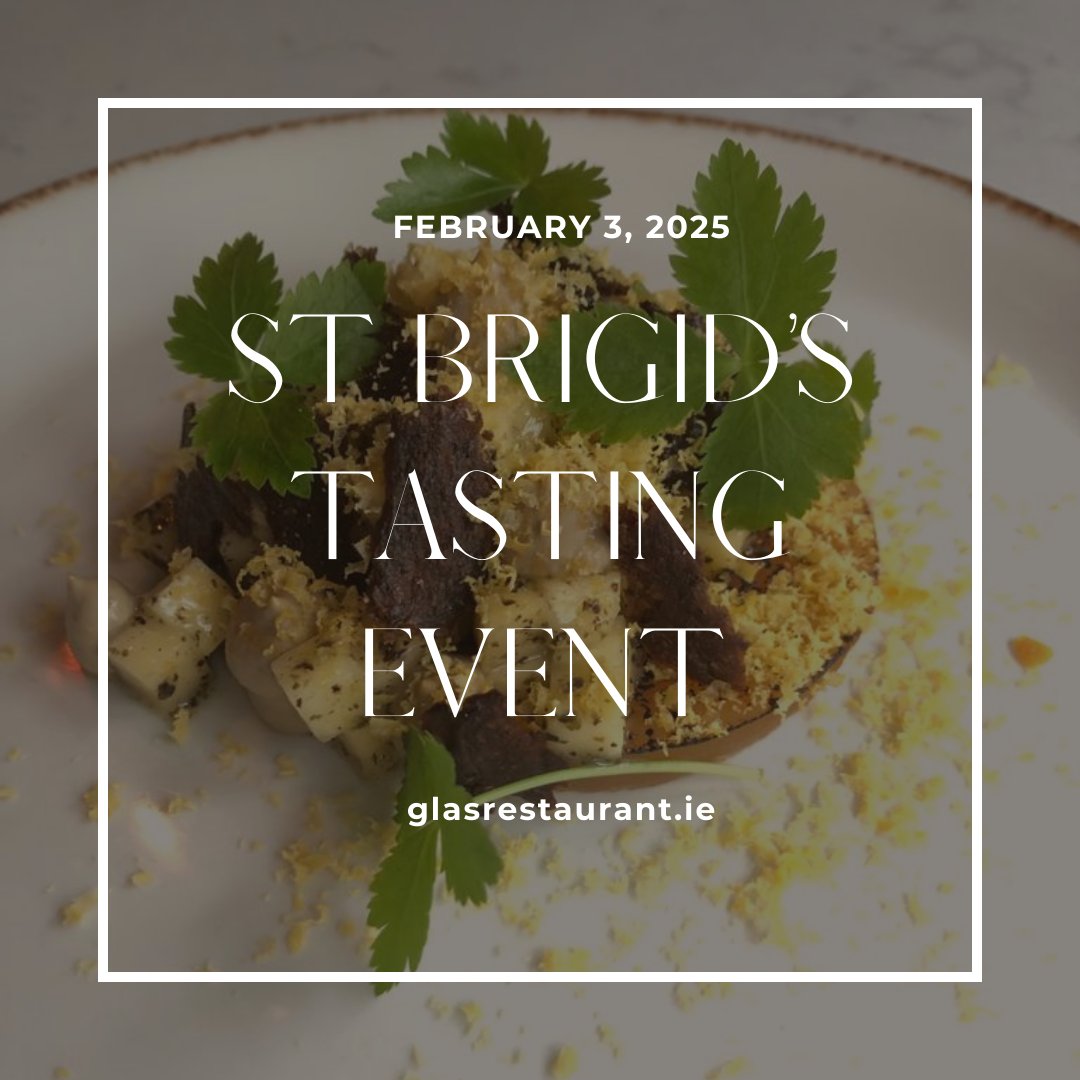 GlasRestaurant's tweet photo. Following the success of our @veganuary #TastingEvent, we have decided to hold another one on the bank holiday Monday after St Brigid's Day.
To celebrate #women, we'll also be giving away a selection of #homemade #vegan chocolates to all women customers on the night.
1/2 https://t.co/wX8B5EDDvy