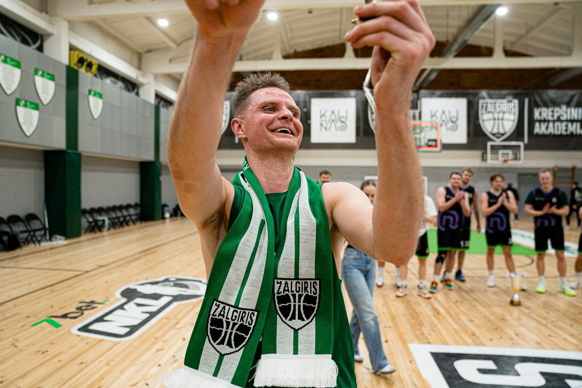 Yesterday, the Zalgiris Insider basketball tournament took place! 🏀🤩

🥇 1st place - Zalgiris administration team. 
🥈 2nd place - Tesonet team.
🥉 3rd place - Zalgiris Club members team. 

Finals MVP - Renaldas Seibutis. 🌟