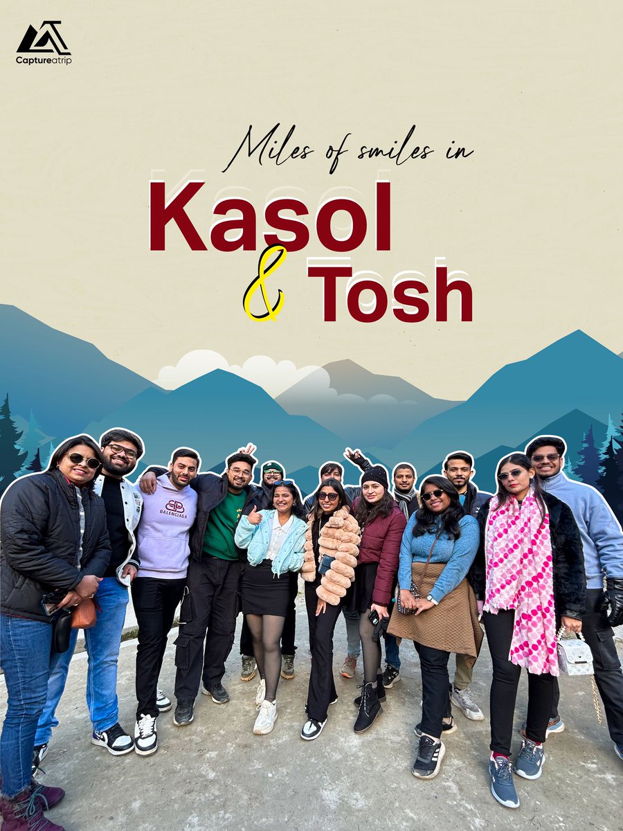 captureatrip's tweet photo. Kasol to Tosh, a journey that touches your soul 🤌🥰

Where the mountains whisper stories and the air feels like freedom 😌✨ https://t.co/TFI7PIK3LM
