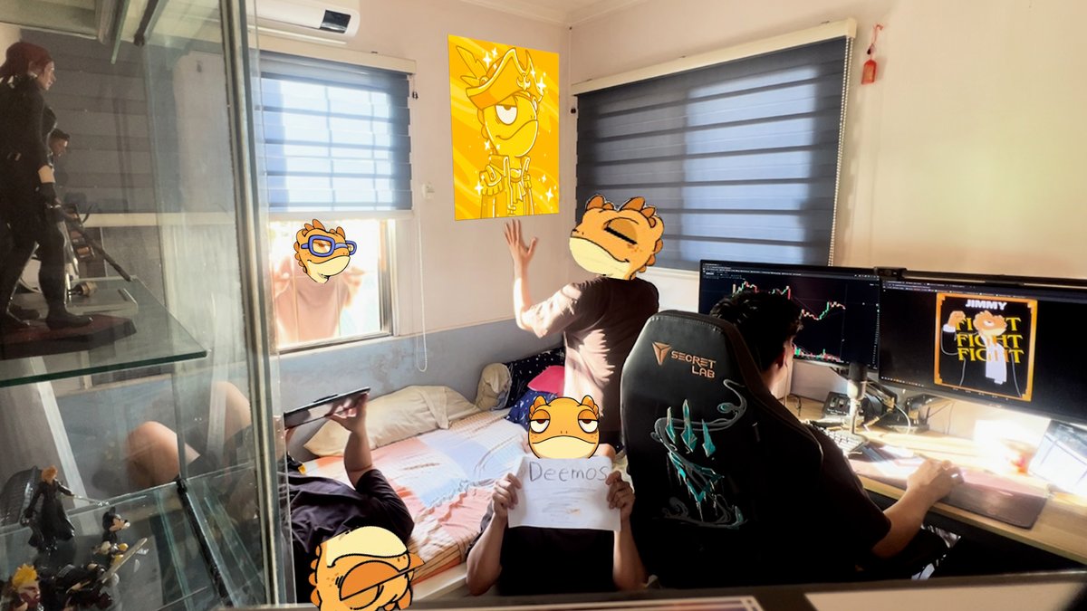 Me and the boys rooting for $trump ! <a href="/MelancholyJimmy/">Jimmy</a>