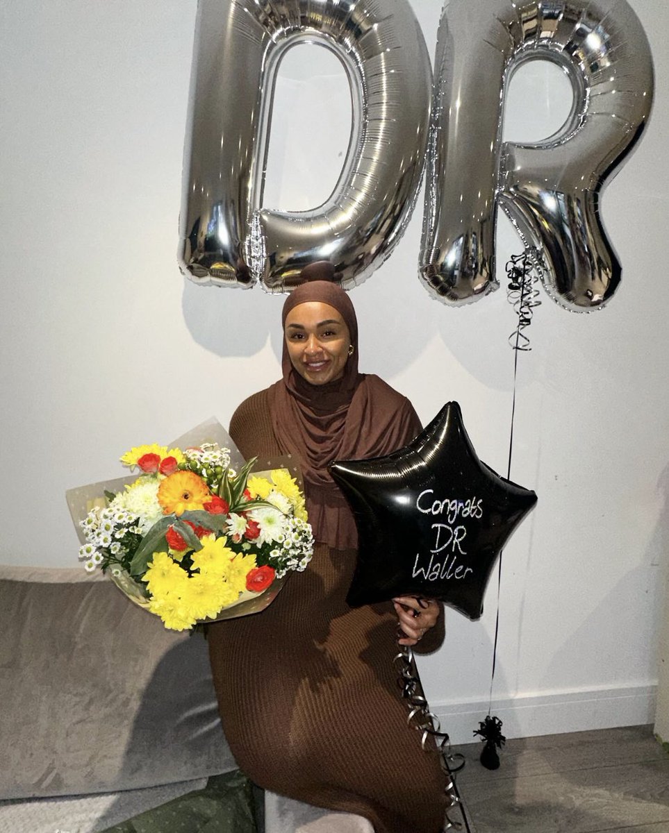 NishaWaller4's tweet image. Thrilled to say I passed my viva with no corrections last week 🥳 Many thanks to my examiners Prof Ian Loader &amp;amp; Dr @AlpaParmar11 for the engaging discussion. Thanks also to my supervisor Professor @rachelfc and departmental advisor Prof @1mattdyson for your support! #PhDone