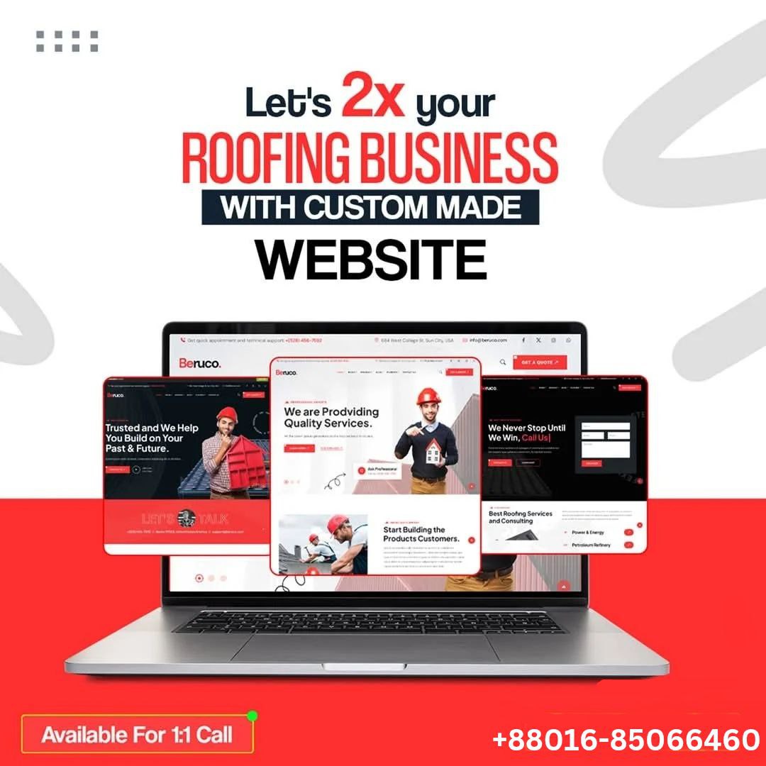 coderbytepro's tweet image. 💻 Your website, your success story!
We build custom websites—E-commerce, Blogs, Corporate, & more. 🚀 Lifetime support included.
📞 +88 016-85066460
📧 coderbytepro@gmail.com
#WebDevelopment #OnlineSuccess #Entrepreneur