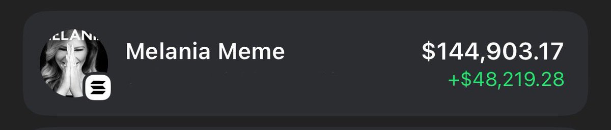 MartiniGuyYT's tweet image. I was VERY early on $MELANIA

Time to give back, i will give away $1,000 of $MELANIA just Like, Retweet and Follow me to win!