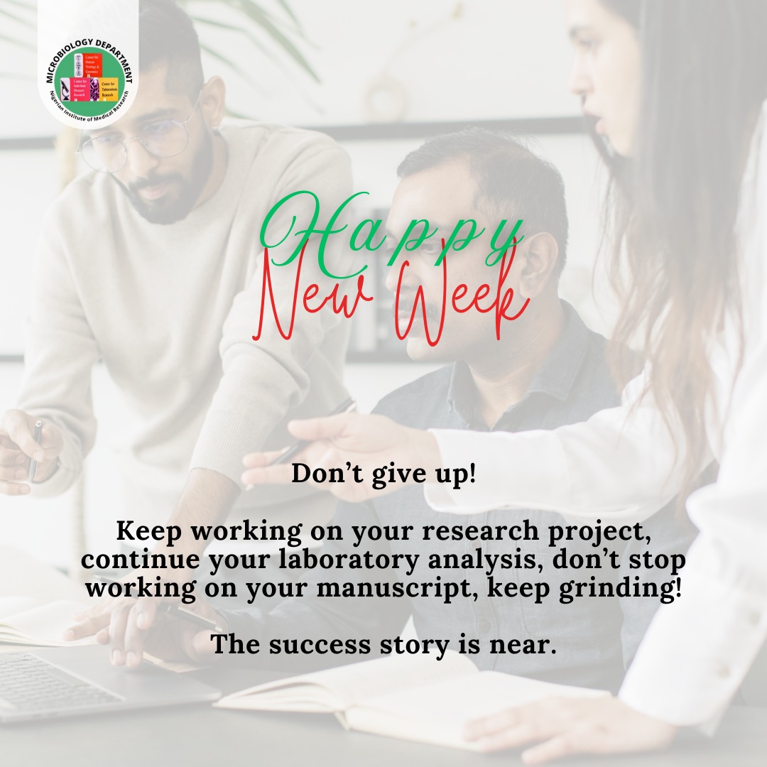 Happy New Week,

#MondayMotivation

Keep doing the work, your success story is near...