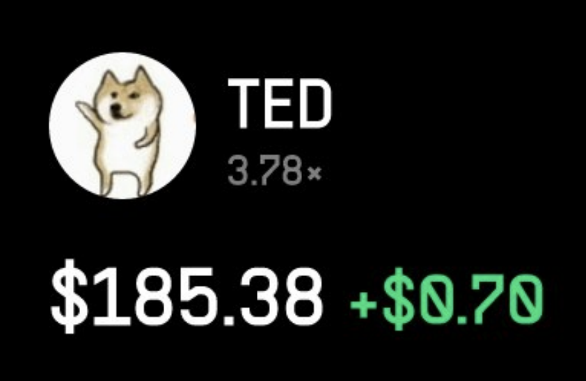 0xTedZy's tweet photo. Day 1 Trading on https://t.co/uiZUmHYtRE with $TRUST signals 

Before: $232 
After: $185.38 
PnL: -$46.62 📉 

Explanation under the thread 👇 https://t.co/IA5fleCqeu