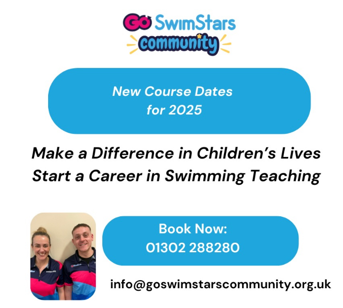 Can you make a difference to children’s lives in 2025?
The next few course dates are:
Award in Teaching Swimming 15/02/25
Certificate in Teaching Swimming 26/05/25
Pool Lifeguard 07/04/25. Aquatic Safety 19/02/25
First Aid at Work 28/07/25 #swimmingteaching #lifegoals #career2025