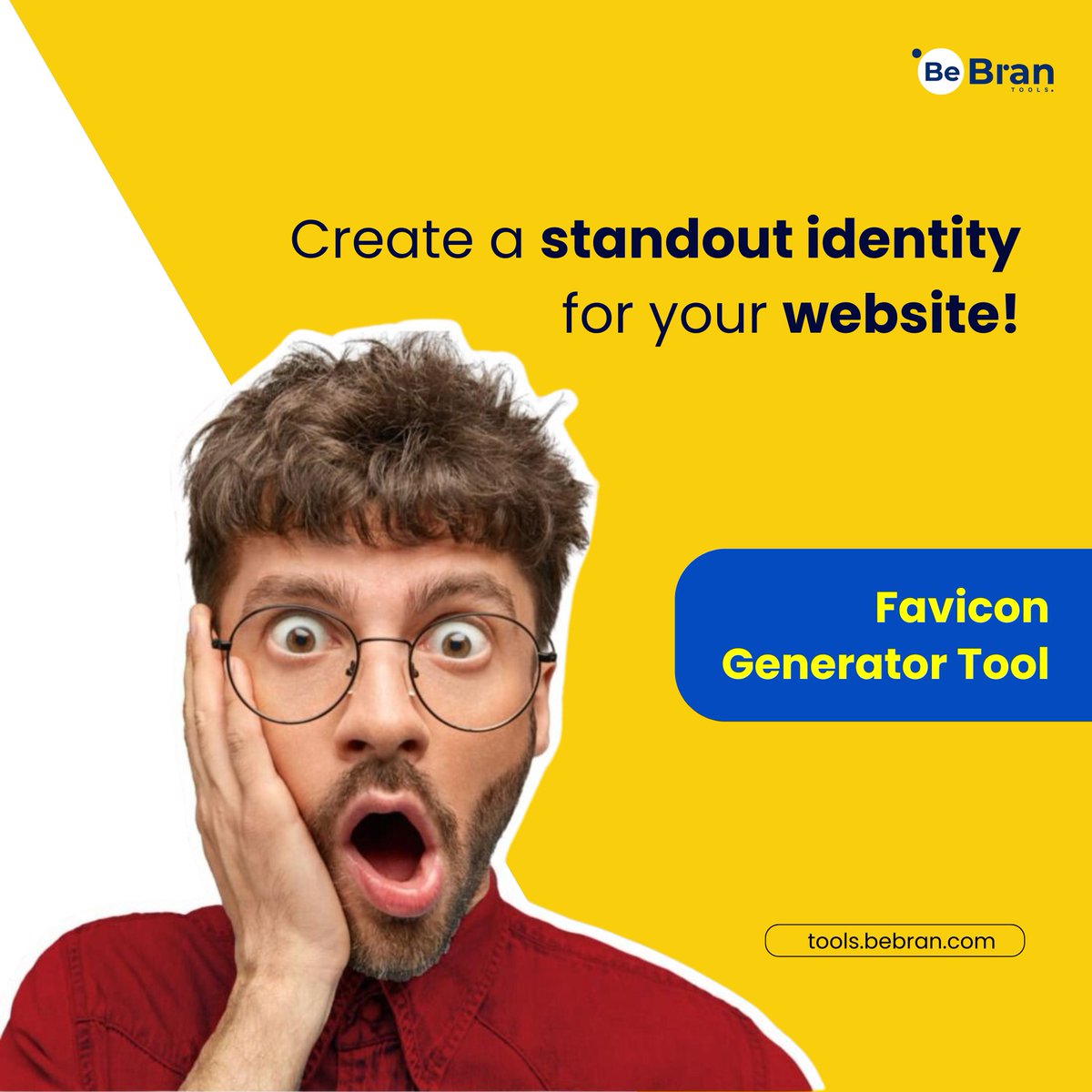 BebranTools's tweet image. Make your website unforgettable with a custom favicon! 🎨✨ 
Try our Favicon Generator Tool today

#BeBranTools #WebsiteBranding #FaviconDesign #StandoutIdentity