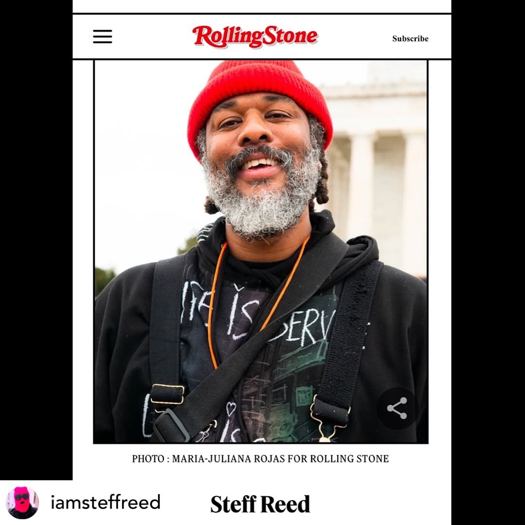 #Repost• @iamsteffreed ROLLING STONE!!!! 🙌🏽🙌🏽🙌🏽

Momma <a href="/camilledejorna/">camilledejorna</a> &amp; Daddy @srreed940 I made it! 😭

I’m feeling mad emotional right now! I always wanted a feature in @rollingstone ✍🏽 since I was a kid dreaming of one day becoming an artist and activist! 🥹😇🥰

TODAY IS THE