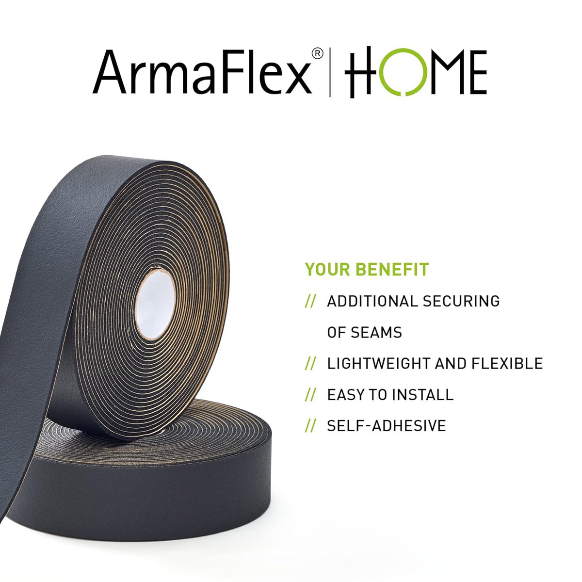 PipeLaggingcom's tweet image. Seal your pipes with Armaflex Tape! ✅ It creates a perfect seal, is easy to apply, and is durable. Get it now: [Pipe Lagging]() #pipelagging #armaflex #insulation