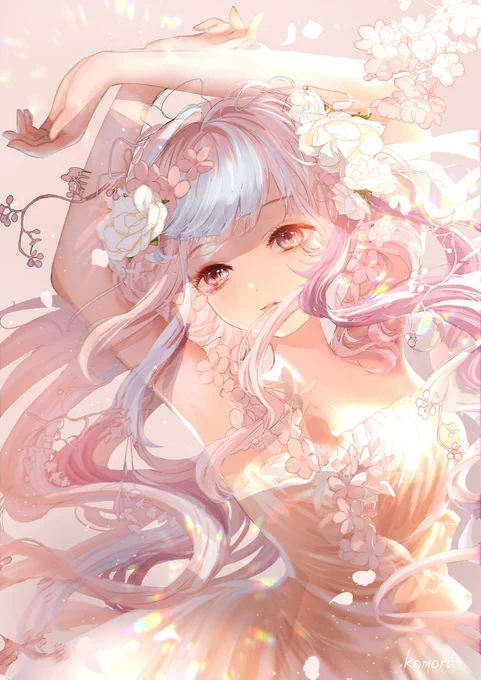 #真冬だけど敢えて桜の画像を貼る見た人もやってねお願い桜のお姫さまSAKURA princess 