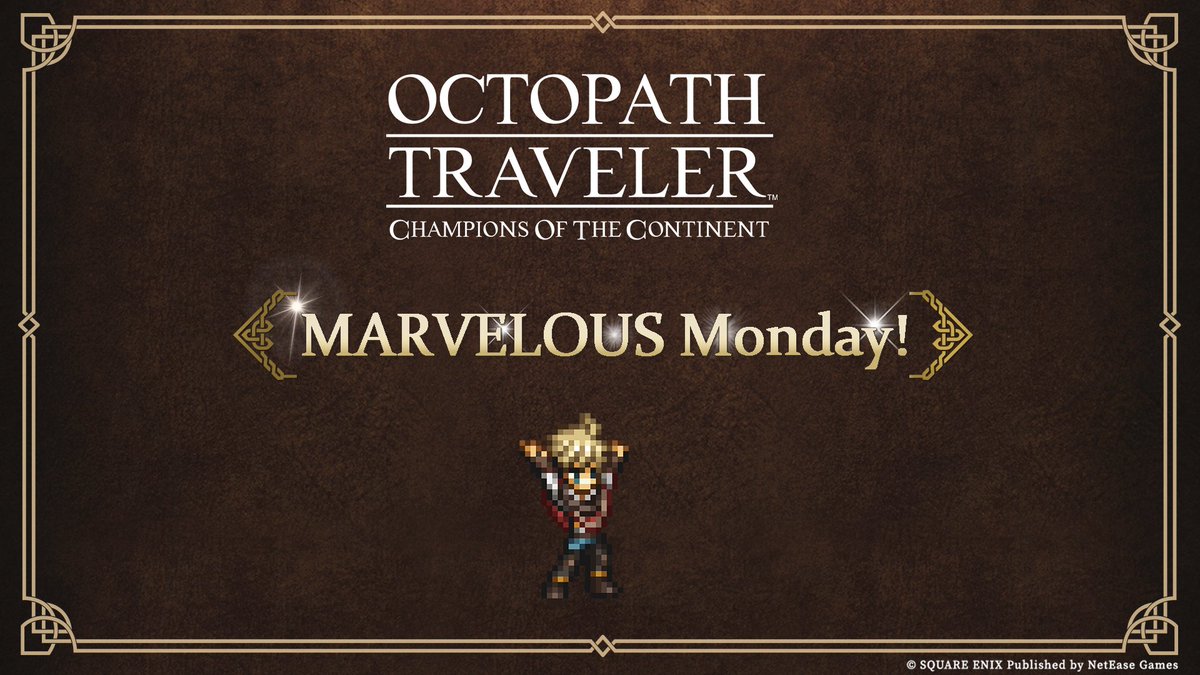 OCTOPATH TRAVELER: CotC tweet media