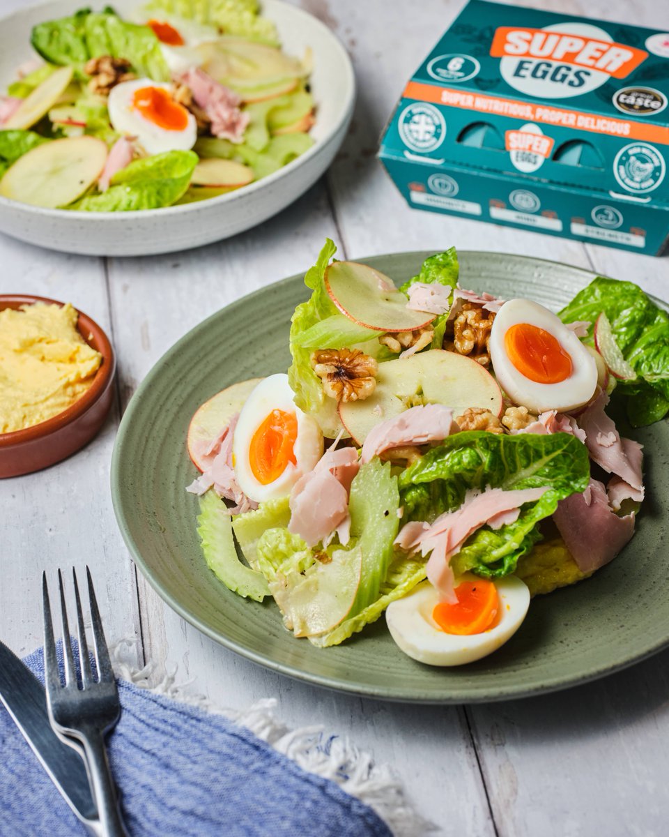 🥗 The Classic Waldorf Salad, with a St. Ewe Twist!

🔗steweeggs.com/recipe/waldorf…

#WaldorfSalad #EggMayo #StEweRecipes #SuperEggs #FreeRangeEggs
