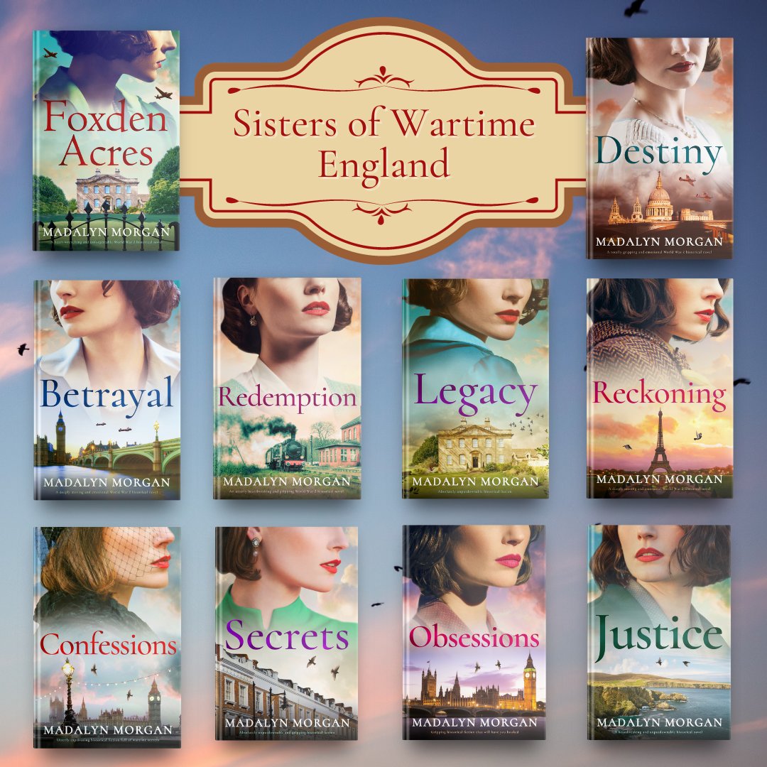 Madalyn Morgan (@actscribblerdj) on Twitter photo Sisters of Wartime England by Madalyn Morgan
<a href="/Stormbooks_co/">Storm Publishing</a> has 6 million pages read. #WW2 #Thrillers #crime #love
"10 Gripping Stories."
"I loved the feisty Dudley sisters."
"Brilliantly written.”
⭐️⭐️⭐️⭐️⭐️
#Kindle #KindleUnlimited #Paperback
At: geni.us/248-rd-two-am Sisters of Wartime England by Madalyn Morgan
<a href="/Stormbooks_co/">Storm Publishing</a> has 6 million pages read. #WW2 #Thrillers #crime #love
"10 Gripping Stories."
"I loved the feisty Dudley sisters."
"Brilliantly written.”
⭐️⭐️⭐️⭐️⭐️
#Kindle #KindleUnlimited #Paperback
At: geni.us/248-rd-two-am