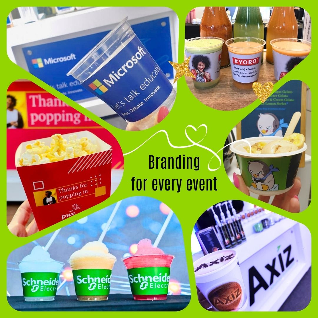 🎉 Your Brand, Everywhere! 🎨✨

From branded bars and coffee sleeves to custom stencils and sweet treats, we turn every sip, crunch, and moment into an unforgettable showcase of YOUR brand. 💼☕🍬

#Barmotion #EventProfs #MobileBars #BrandedBars #SnackSmart #HealthyOptions