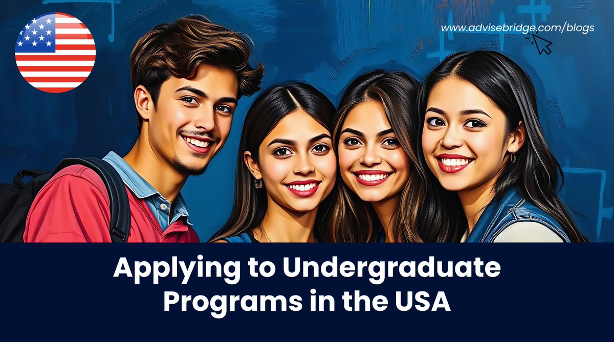 AdviseBridge's tweet photo. 📌Learn how to apply for US undergraduate application process in 2025! EASIEST straightforward process 🎓

👉Read Here: https://t.co/wPwEEf8dQ4

#blogpost #studyinusa #advisebridge #advisebridgeforstudents #UndergraduatePrograms https://t.co/qHceS2pM8U