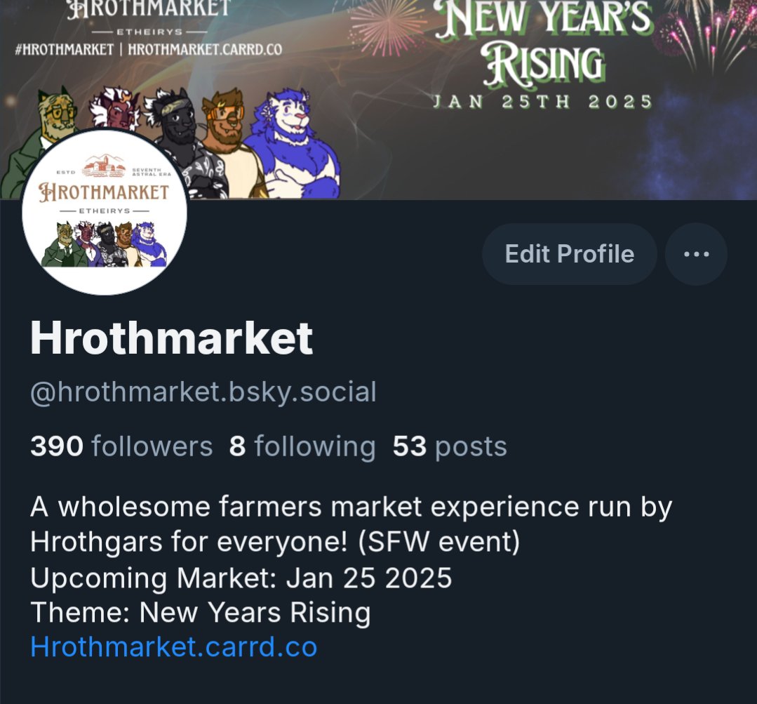 You're missed out on a lot of updates
Find us here on 🔵☁️

5 days left 

#hrothmarket
#hrothmarketsavage