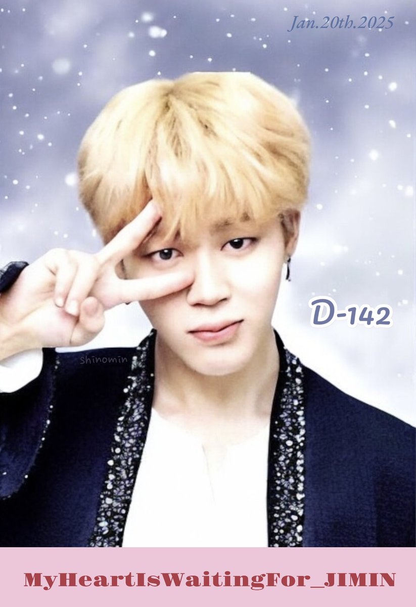 shinochimi1317's tweet photo. ☪️D-142
JIMIN JIMIN JIMIN 🐥✨✨✨
OUR PRECIOUS JIMIN 💖
WE LOVE YOU JIMIN 💛
FOREVER WITH YOU JIMIN 🩵
#MyHeartIsWaitingFor_JIMIN
#WeLoveYouJimin
#WithJiminTillTheEnd
#Jimin_MUSE #Jimin_Who
#JIMIN #ParkJimin #지민 #ジミン
#BTSARMYPROMISE2025 💜
#D142 https://t.co/rrYNV6ygPi