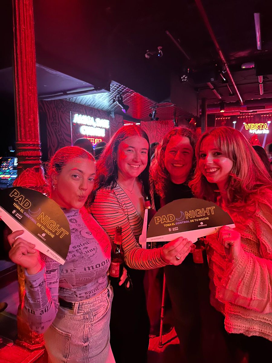 ControlaClub's tweet image. 📸Recuerdos de nuestro paso por la Sala Vesta ✨ 

🫂Gracias a todas y todos por participar de nuestras propuestas, por un disfrute con control😉 

#PadNight #PadJoven #MadridSalud
