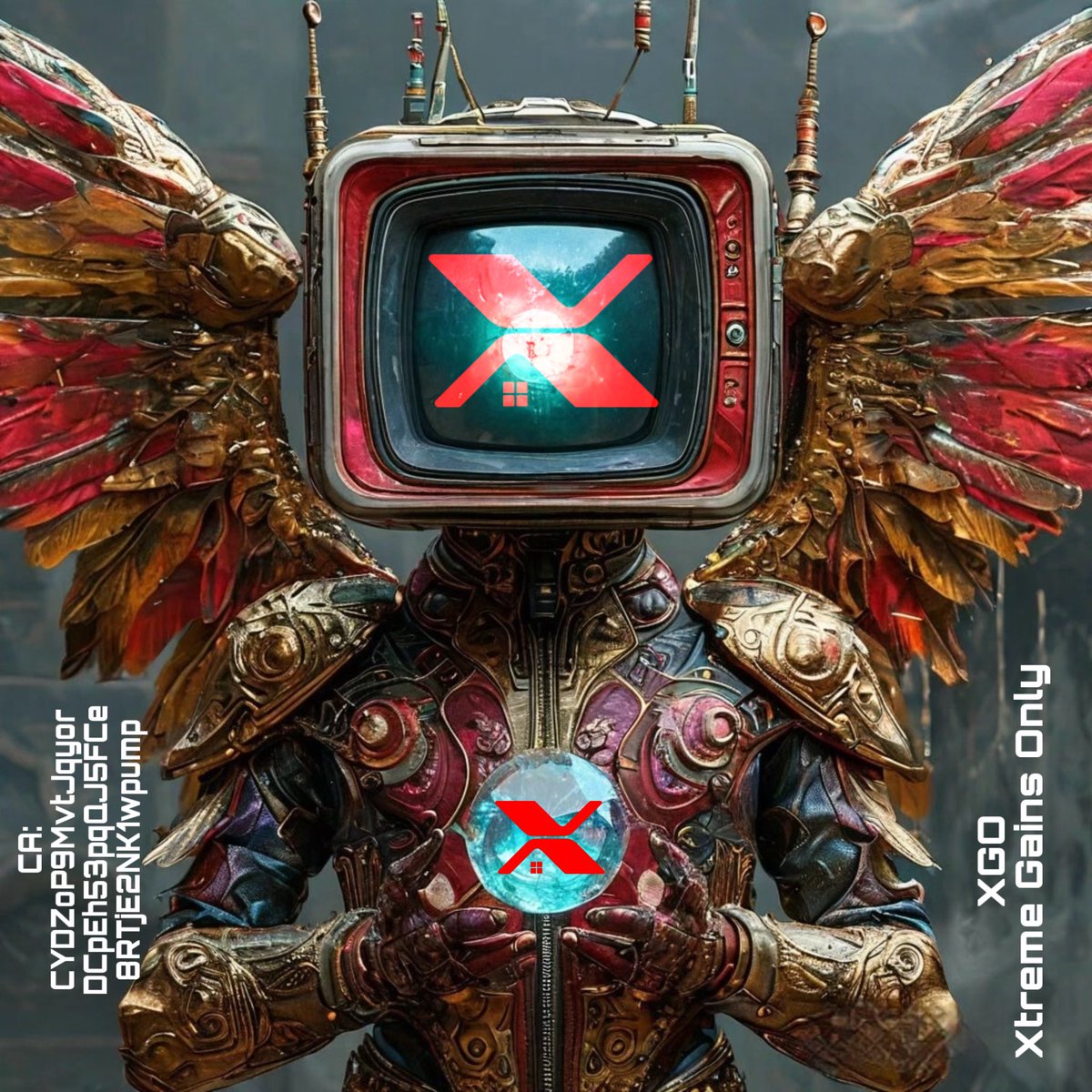 XGO isn't just about money. It's about drive, ideas, and how memes can really drive success.

#Solana
#XGO
#gmgn
#xgo_pump
 #MemeCoin
#CryptoMeme
#HODL

CA: CYDZoP9MvtJqyorDCpEh53pqQJ5FCe8RTjE2NK1wpump