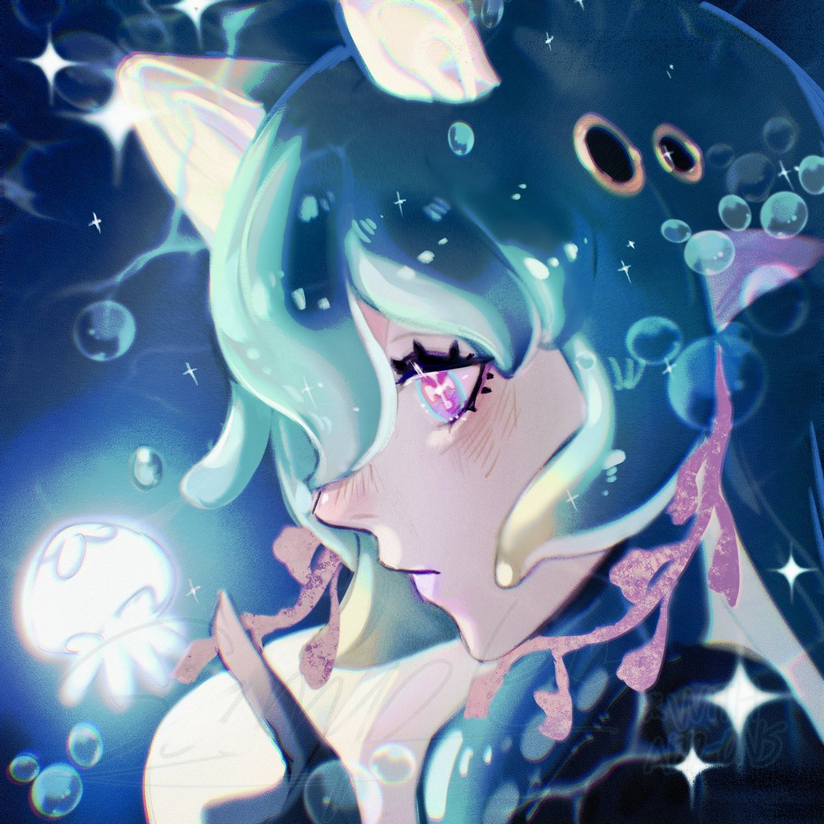 Got a small art gift for ma bestie <a href="/umiigoomi/">Umiଳ 🫧🦑 @Vgen Open</a> ✨

🎨 <a href="/ZLY0127/">Abst_0</a>