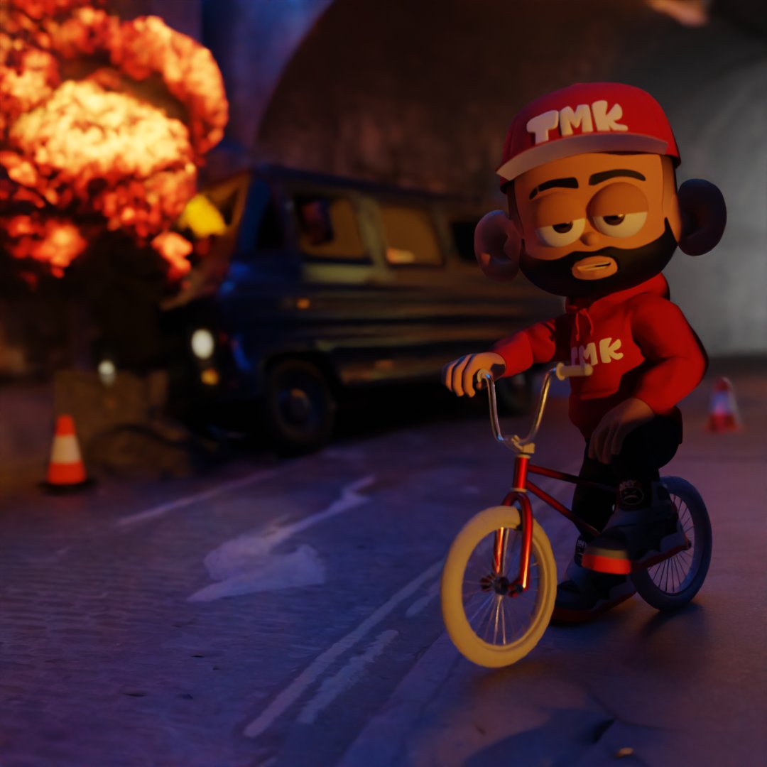 The <a href="/TMKNFT/">TMK</a> Team gave me these 3D Files and said to Bloow this Shyt Up... But i Think i Misunderstood The Assignment!! 

GM Web 3 Family!!!