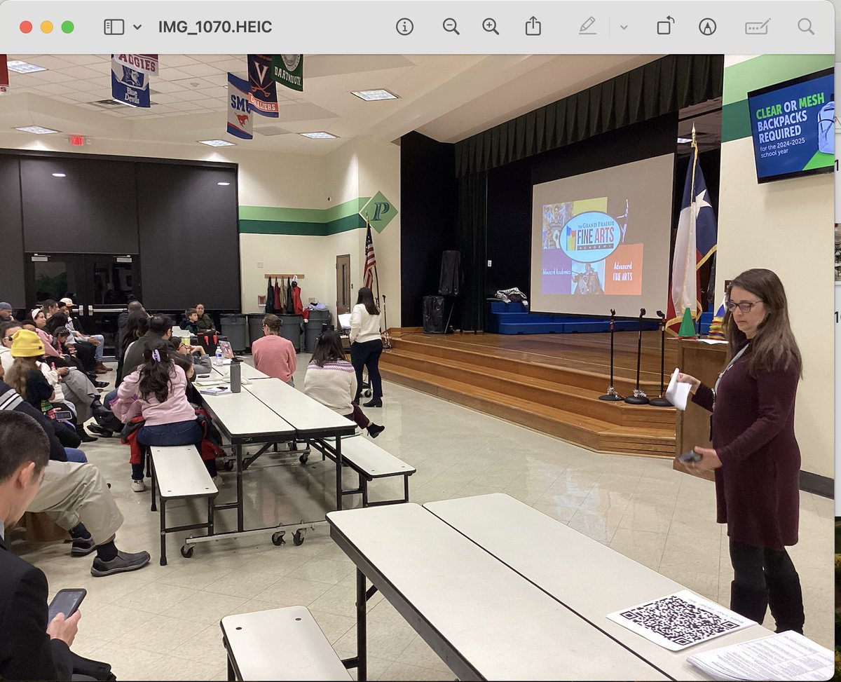 Thank you to Reagan Middle School, GPFAA, Sallye Moore, and GPCI for speaking to our 5th grade parents about middle school life. <a href="/GPISDCounseling/">GPISD Counselors</a>
